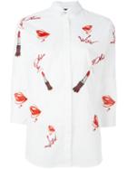 Philipp Plein Aries Shirt, Women's, Size: Xs, White, Cotton/spandex/elastane