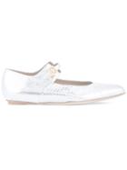 Marni 'bam' Ballerinas - Metallic