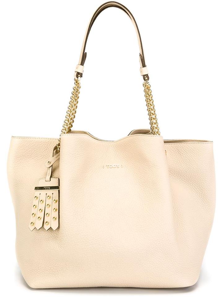 Tod's Chain Handle Tote