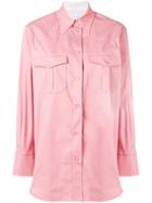Calvin Klein Patch Pocket Shirt - Pink