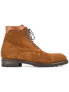 Magnanni Classic Lace-up Boots - Brown