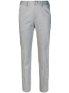 Pt01 Cropped Slim Trousers - Grey
