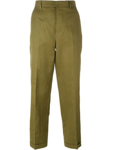 Sofie D Hoore Peyton Trousers, Women's, Size: 38, Green, Cotton