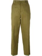 Sofie D Hoore Peyton Trousers, Women's, Size: 38, Green, Cotton