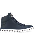 Jimmy Choo 'argyile' High Top Sneakers - Blue