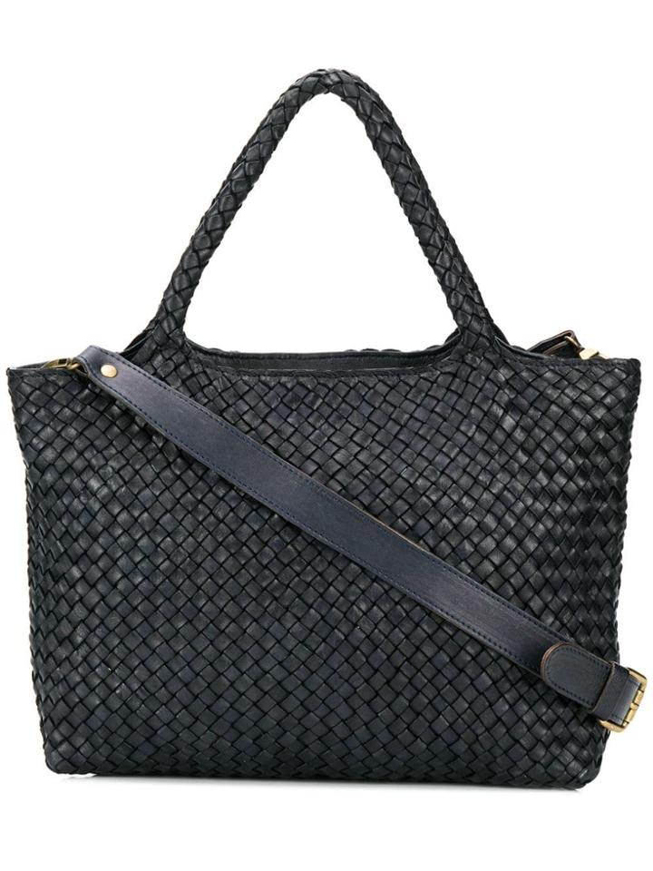 Officine Creative Woven Tote Bag - Black