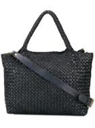 Officine Creative Woven Tote Bag - Black