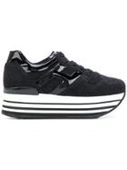 Hogan Maxi H222 Sneakers - Black