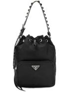 Prada New Vela Bucket Bag - Black