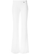 Versace Collection Wide Leg Trousers - White
