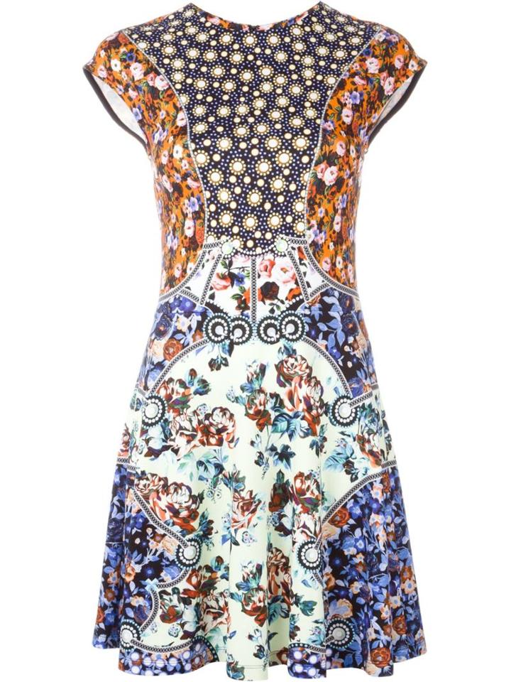 Mary Katrantzou Fluid Pinto Dress, Women's, Size: M, Viscose/spandex/elastane/silk
