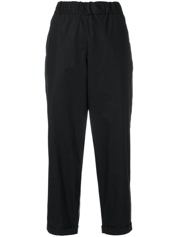 Labo Art Elasticated Waist Trousers - Black