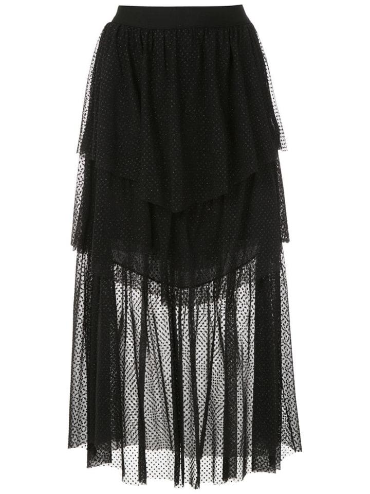 Nk Orvalho Louise Tulle Skirt - Black