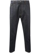 Jil Sander - Drop-crotch Cropped Jeans - Men - Cotton/spandex/elastane - 31, Blue, Cotton/spandex/elastane