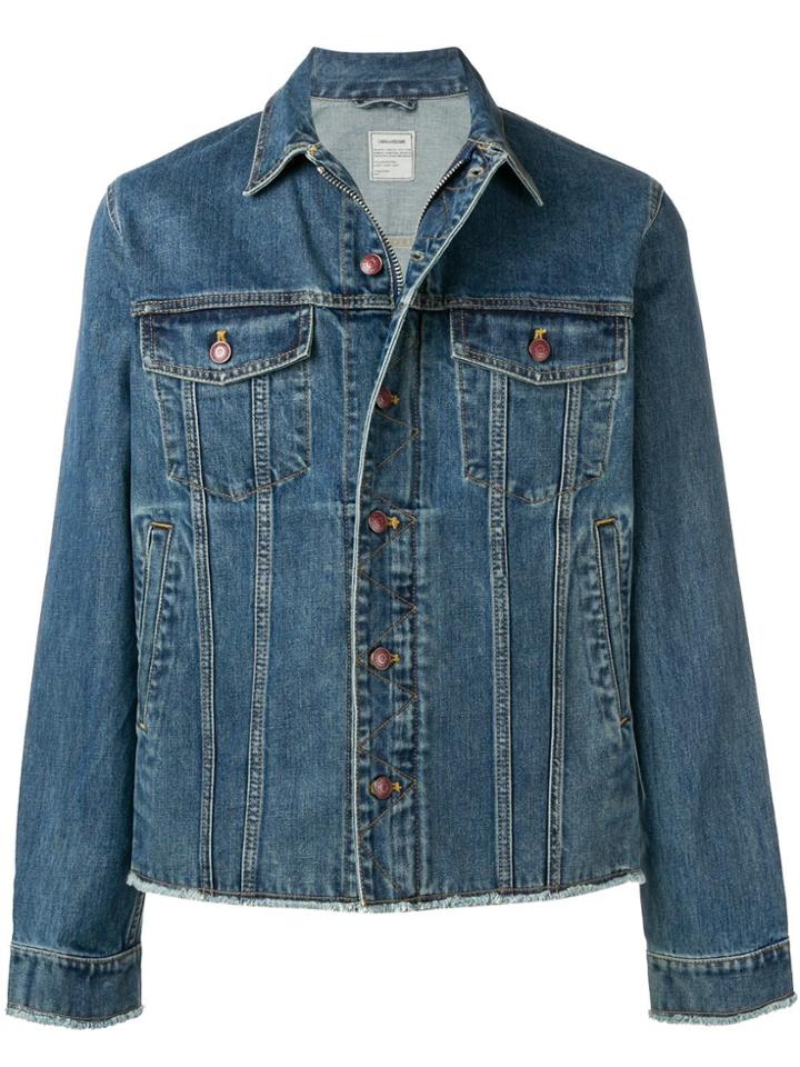 Zadig & Voltaire Denim Shirt Jacket - Blue