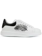 Alexander Mcqueen Feather Sneakers - White