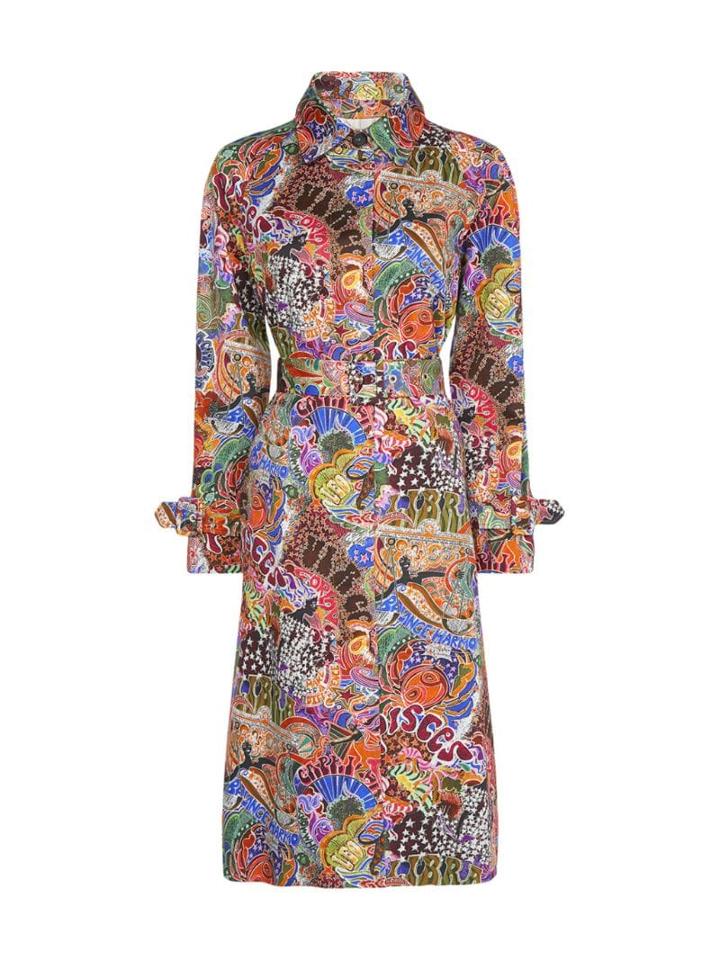 Tommy Hilfiger X Zendaya Zodiac Trench Coat - Brown