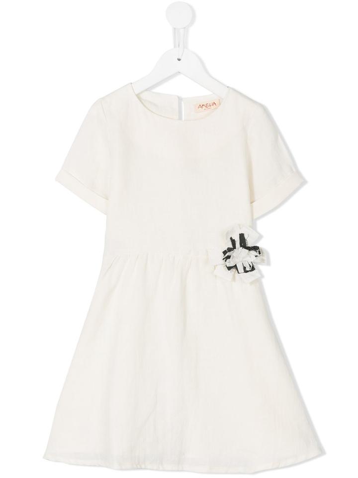 Amelia Milano Time Dress, Girl's, Size: 10 Yrs, Nude/neutrals