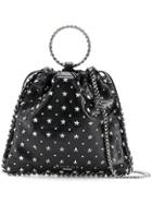 Balmain Blink Studded Bucket Bag - Black