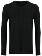 Label Under Construction Arched Sweater - Black