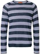 Missoni Reversible Striped Sweater - Blue