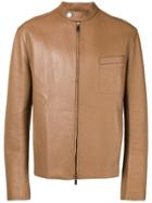 Gucci Vintage 2000's Leather Jacket - Brown
