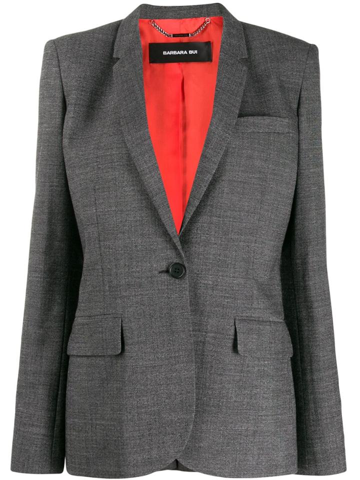 Barbara Bui Single Breasted Blazer - Grey