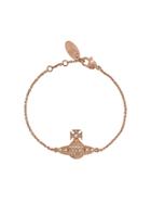 Vivienne Westwood Logo Charm Bracelet - Gold
