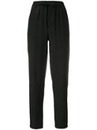 Red Valentino Straight-leg Trousers - 0no Nero
