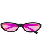 Balenciaga Eyewear Neo Round Sunglasses - Black