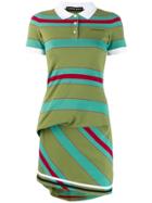 Y/project Striped Tennis Dress - Green