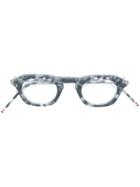 Thom Browne Eyewear Round Neck Glasses - Grey