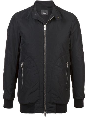 Thamanyah Panelled Bomber Jacket - Black