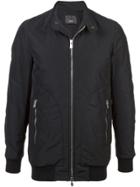 Thamanyah Panelled Bomber Jacket - Black