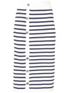 Altuzarra Enya Striped Skirt - White