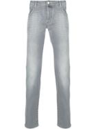 Jacob Cohen Straight Stonewashed Jeans - Grey