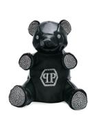 Philipp Plein Junior Teen Embellished Teddy Bear Backpack - Black