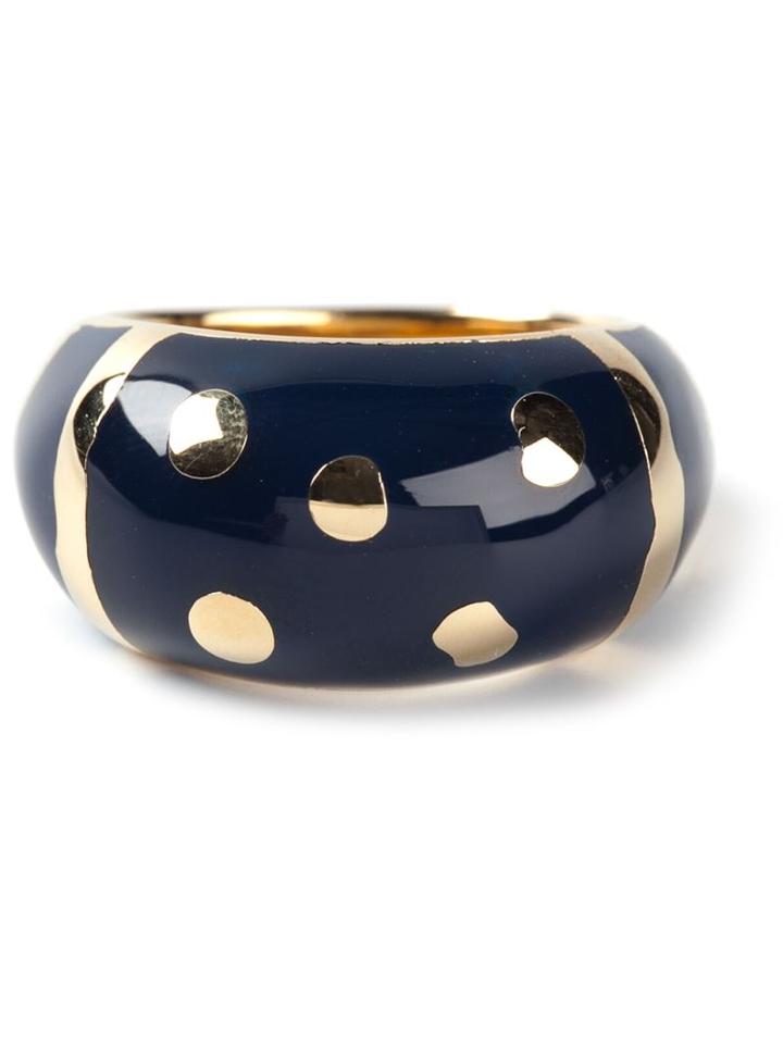 Aurelie Bidermann 'rive Gauche' Ring, Women's, Size: 52, Blue