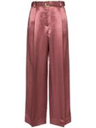 Sies Marjan Blanche Satin Trousers - Pink