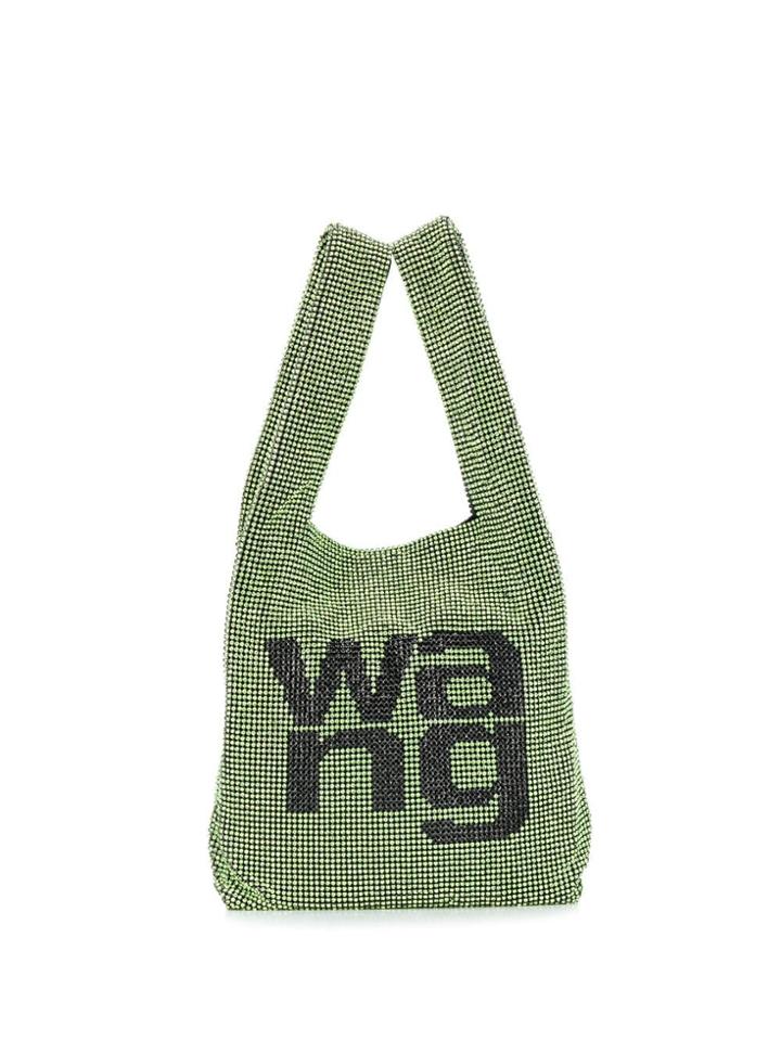 Alexander Wang Embellished Logo Tote Bag - Green