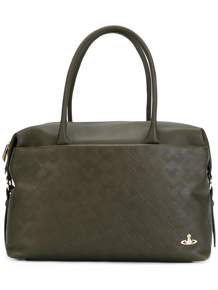 Vivienne Westwood - Large Harrow Tote - Women - Leather - One Size, Women's, Green, Leather