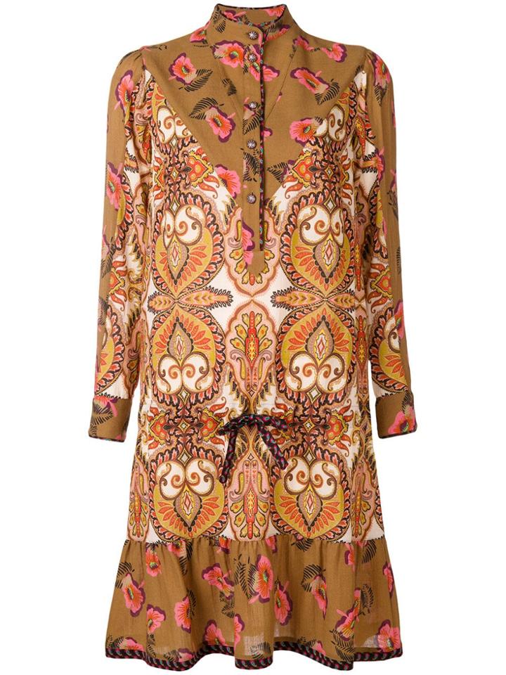 Etro Bohemian Dress - Brown