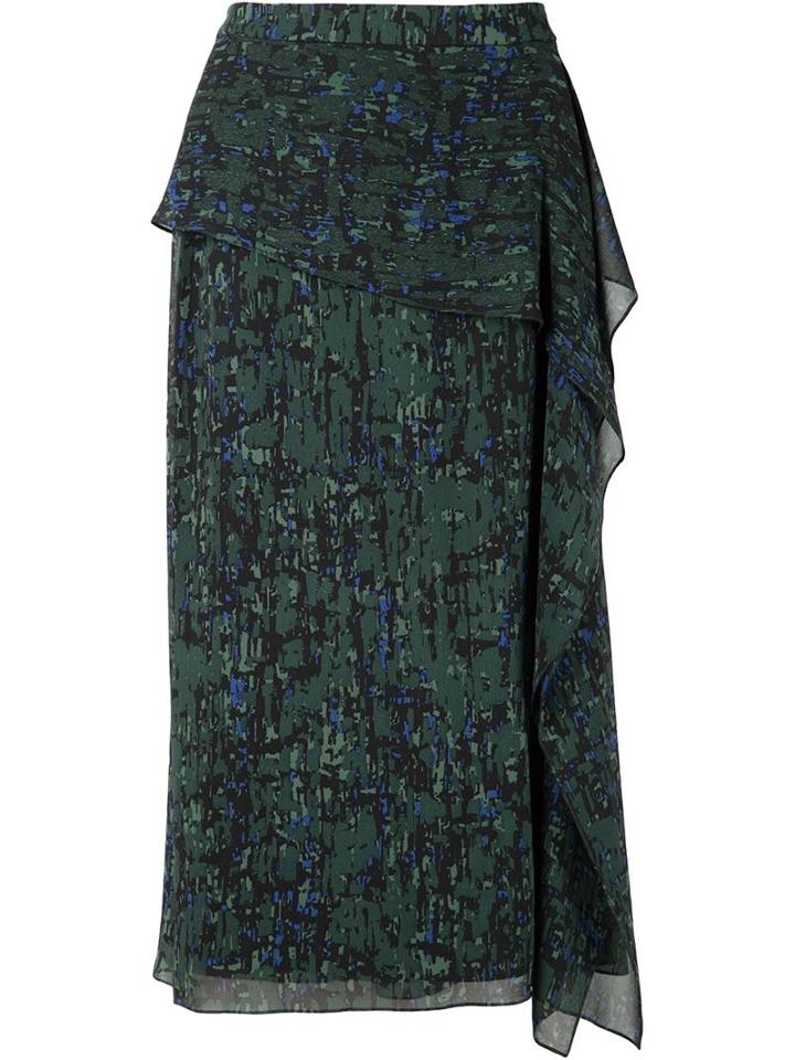 Jason Wu Draped Ruffle Skirt