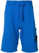 Stone Island Sweat Shorts - Blue