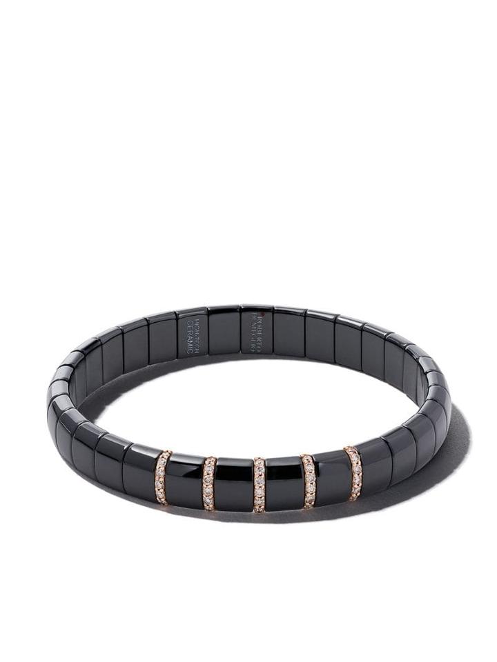 Roberto Demeglio 18kt Rose Gold Gioconda Ceramic And Diamond Bracelet