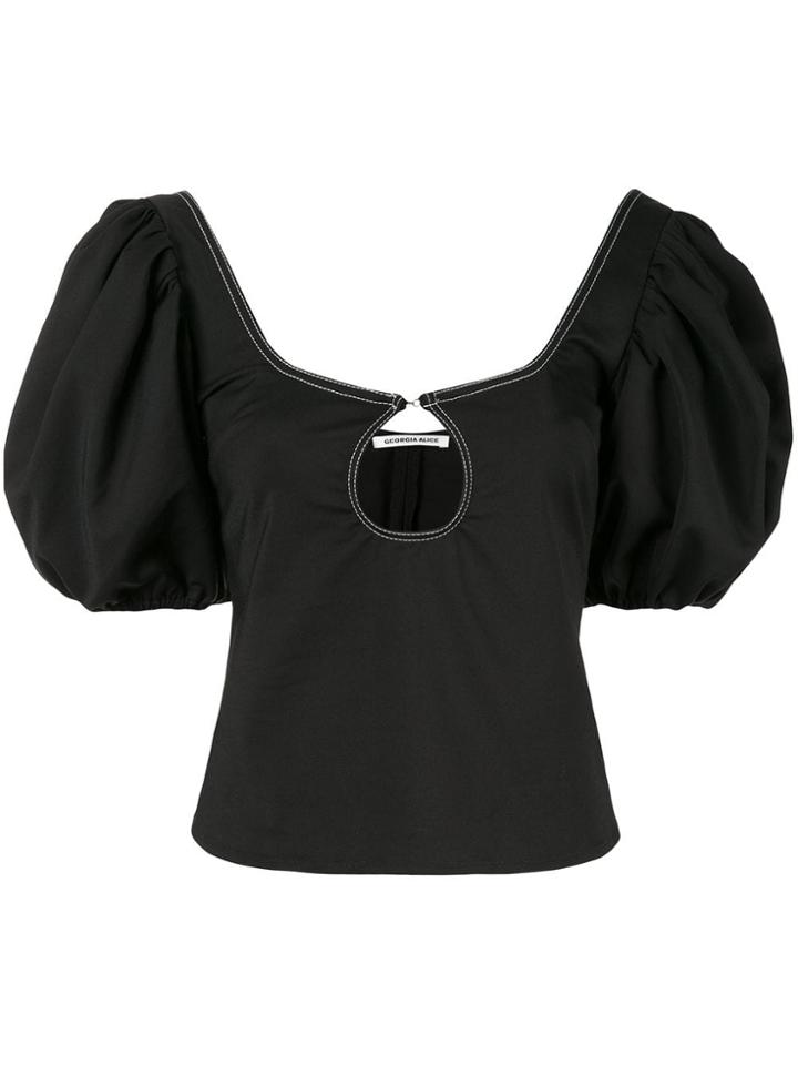 Georgia Alice Mia Top - Black