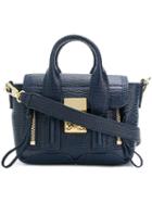 3.1 Phillip Lim Zip-detail Medium Crossbody Bag - Blue