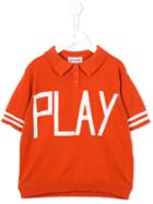 Bobo Choses Play Polo Shirt, Girl's, Size: 8 Yrs, Yellow/orange