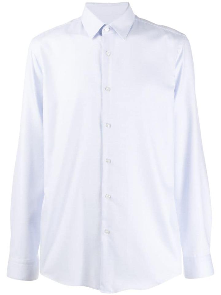 Boss Hugo Boss Micro Dotted Button Shirt - Blue