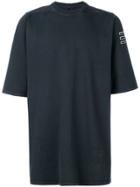 Rick Owens Drkshdw Oversized T-shirt - Blue